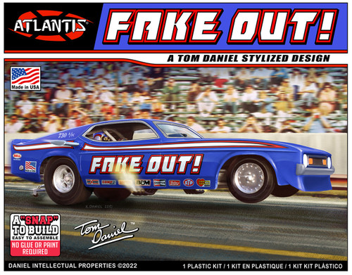 Atlantis Models 1/32 Scale Snap Tom Daniel Fake Out Funny Car AANM8275