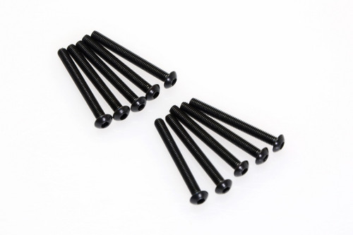 M3x28mm Button Head Hex Socket Screw (10pcs) M3x28mm Button Head Hex Socket Screw (10pcs)