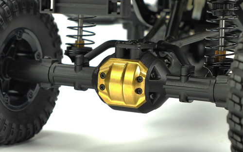 Carisma CNC Machined Brass Diff Cover (Front or Rear) 20g CIS16153