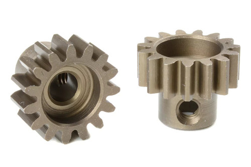 Corally M1.0 Pinion, Short, Hardened Steel, 15 Teeth, Shaft Diamete COR72715