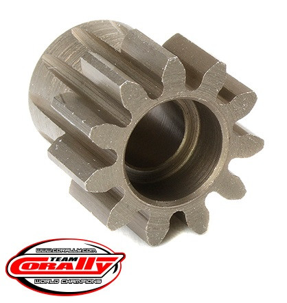 Corally Mod 1.0 Pinion - Short - Hardened Steel - 11 Tooth - COR72711