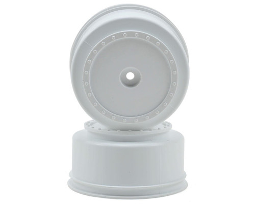 DE Racing Borrego SC Wheels-TLR TEN-SCTE -22SCT/TeknoSCT410/White/4pcs DERBS4LW