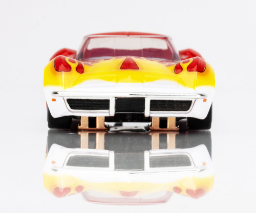 Corvette 1970 Red/Yellow Wildfire HO Scale Slot Car Corvette 1970 Red/Yellow Wildfire HO Scale Slot Car