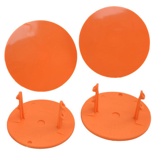 DE Racing Gambler Snap-In Mud Plugs (Orange) DERGMPO