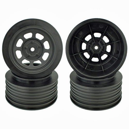 DE Racing Speedway SC Wheels-Assoc SC10 SC5M +3mm Offset (4pcs) DERDS4AB