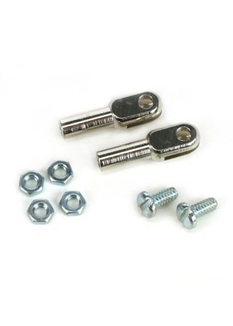 Dubro - 4-40 Threaded Rod Ends 2/pkg Dubro - 4-40 Threaded Rod Ends 2/pkg