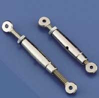 Dubro 1/4 Scale Turnbuckles,1/16" (1.5mm) Eye & 4-40 Threaded DUB300