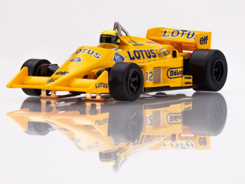 Lotus 99T 1987 Yellow/Blue Sundance Orange Lotus 99T 1987 Yellow/Blue Sundance Orange