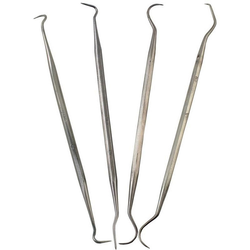 Enkay 4pc Dental Pick Assortment, Carded ENK350-4C