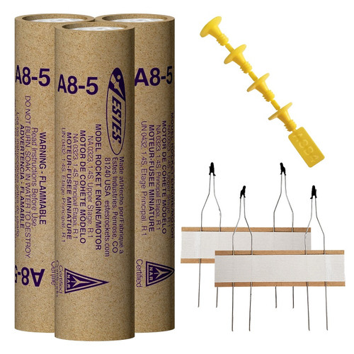 A8-5 Model Rocket Engines, (3pk) A8-5 Model Rocket Engines, (3pk)