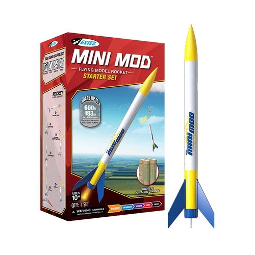 Mini Mod STEM Model Rocket Starter Set Mini Mod STEM Model Rocket Starter Set