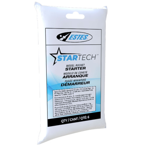 Estes Rockets Startech Starters for Model Rocket Engines (6pk) EST2303