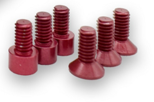 Complete Spec Motor Red Aluminum Screw Kit Complete Spec Motor Red Aluminum Screw Kit