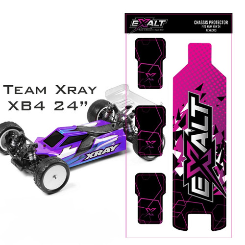 Chassis Protector Skins, for XRAY XB4 24' D/C Chassis Protector Skins, for XRAY XB4 24' D/C