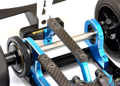 F1Ultra Titanium Rear Axle, Lightweight Ball Diff Axle F1Ultra Titanium Rear Axle, Lightweight Ball Diff Axle