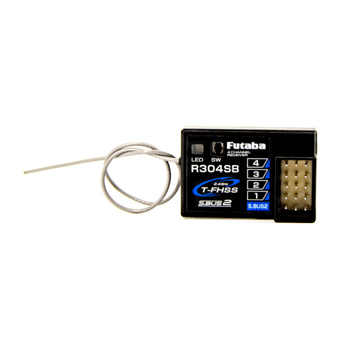 Futaba R304SB 2.4GHz T-FHSS 4-Channel Telemetry Enabled Receiver FUT01102179-3