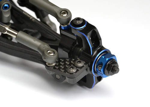 B74 Steering Hub Set, 7075, 2 Color Anodised B74 Steering Hub Set, 7075, 2 Color Anodised