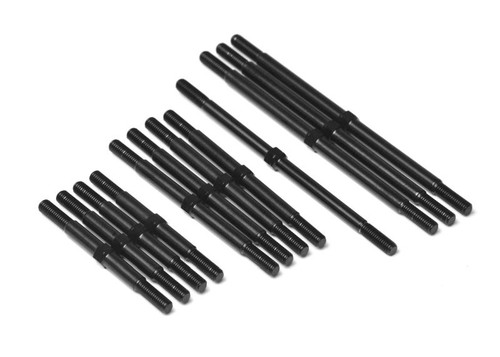 Exotek Racing Vader Sprint Titanium Turnbuckle Set, Black EXO2302