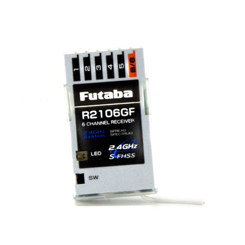 Futaba R2106GF 2.4GHz S-FHSS 6-Channel Micro Receiver FUT01102201-3