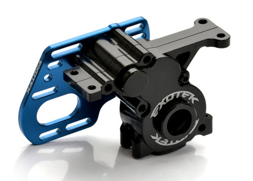 DR10M Alloy 3 Gear Gearbox w/ Motor Plate 7075 DR10M Alloy 3 Gear Gearbox w/ Motor Plate 7075