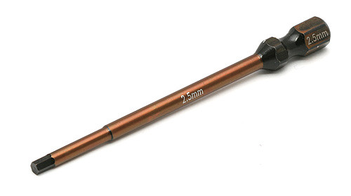 1/4 in Hex Driver Bit, 2.5mm Metric 1/4 in Hex Driver Bit, 2.5mm Metric