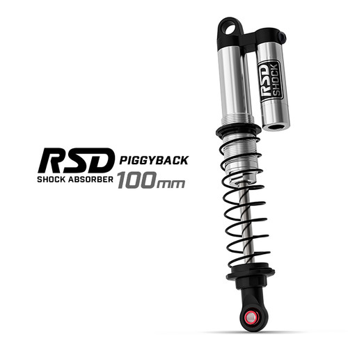 Gmade RSD Piggyback Shocks 100mm Length, (2) GMA23102