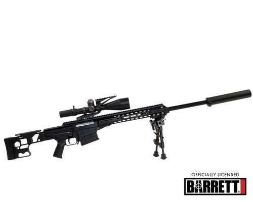 1/4 Scale Die Cast Barrett MRAD MK22 Model, Black 1/4 Scale Die Cast Barrett MRAD MK22 Model, Black