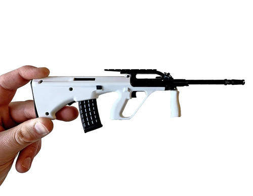 1/3 Scale Die Cast Bullpup Model, White 1/3 Scale Die Cast Bullpup Model, White