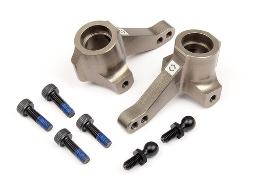 HPI Racing Aluminum Knuckle Set (Hard Anodized) WR8/Bullet MT/ST HPI108078