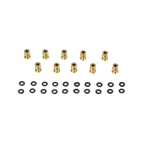 Pivot Ball 4.5x6mm (Brass/10pc Pivot Ball 4.5x6mm (Brass/10pc
