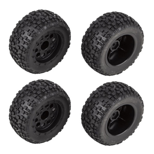 Team Associated Reflex 14MT Tires and Wheels, Mounted ASC21620