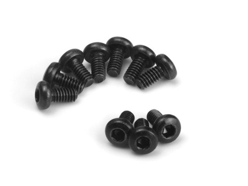 HPI Racing Button Head Screw M2x4mm (Hex Socket/10pcs) HPI161180