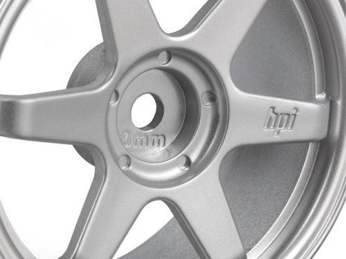 TE37 Wheel 26mm Matte Chrome (0mm Offset)