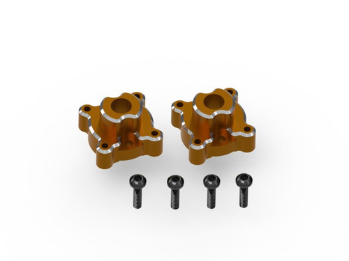 Aluminum Rear Hub Set (Orange / 2pcs), for Venture18 Aluminum Rear Hub Set (Orange / 2pcs), for Venture18