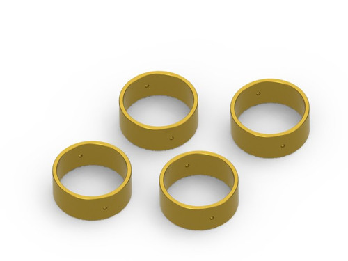 HPI Racing Wheel Weight Set (Brass / 4pcs), for Venture18 HPI161155