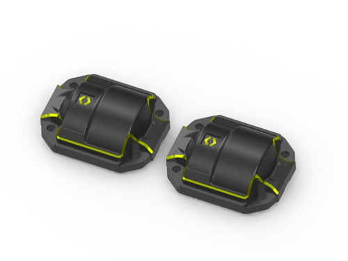Brass Diff Cover (Black / 2pcs), for Venture18 Brass Diff Cover (Black / 2pcs), for Venture18