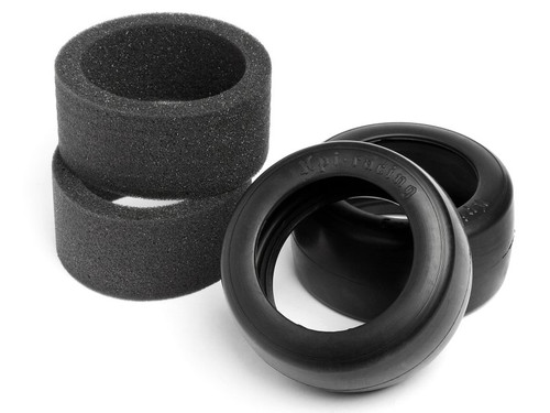 Vintage Slick Racing Tire 31mm D Compound (2pcs) Vintage Slick Racing Tire 31mm D Compound (2pcs)