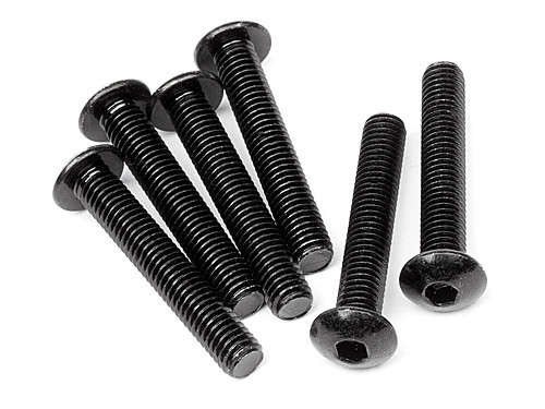HPI Racing Button Head Screw M5X30mm (Hex Socket/6pcs) HPI94760