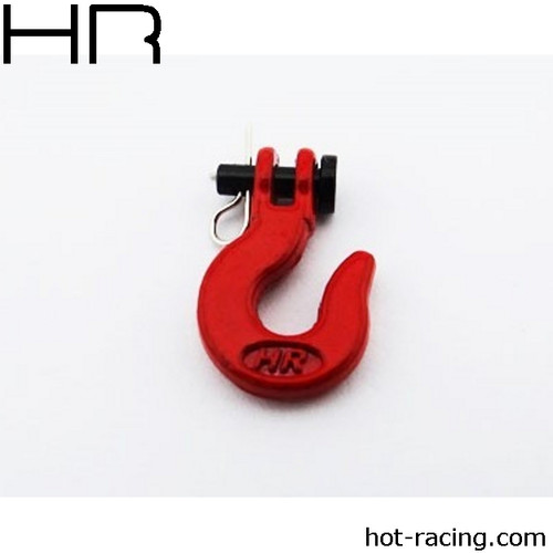 Hot Racing Winch 1/10 Scale Hook (Red) HRAACC80902