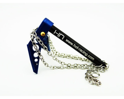 Scale Portable Fold Up Winch Anchor 1/10 (Blue) Scale Portable Fold Up Winch Anchor 1/10 (Blue)