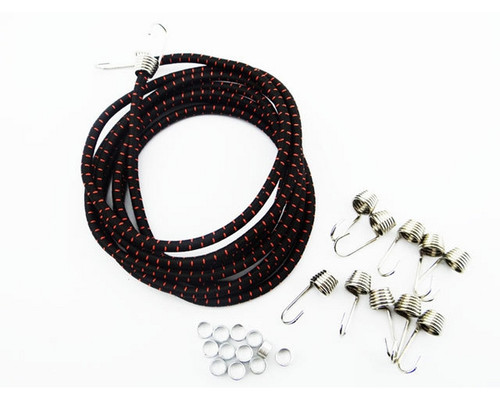 1/10 Scale Black/Red Bungee Cord Kit 1/10 Scale Black/Red Bungee Cord Kit