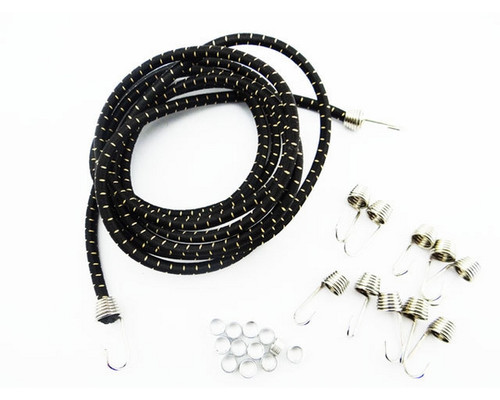 1/10 Scale Black Bungee Cord Kit 1/10 Scale Black Bungee Cord Kit