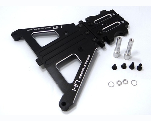 Hot Racing Aluminum Front Bulkhead-Traxxa Rally Slash Lcg 4x4 HRALCF0801