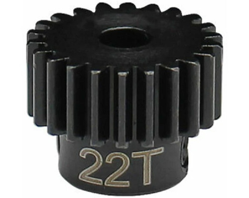 22T 0.5 Mod Hardened Steel Pinion Gear, 1/8 Bore 22T 0.5 Mod Hardened Steel Pinion Gear, 1/8 Bore
