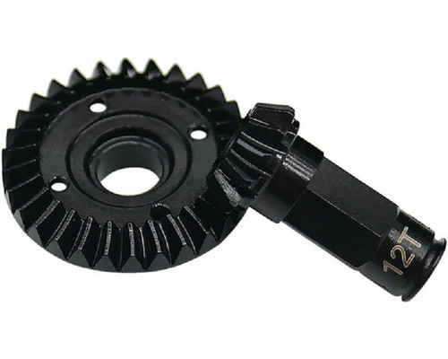 30/12T Steel Helical Diff Ring/Pinion Rear Gear Set
