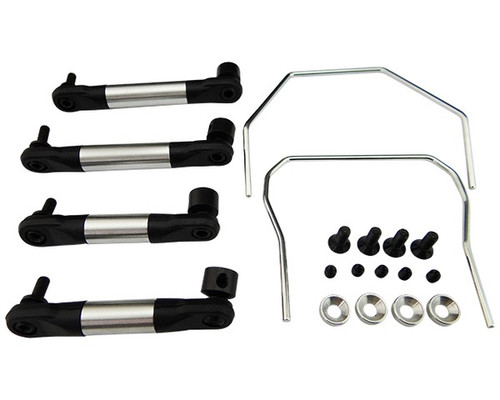 Front & Rear Sway Bar Kit for Traxxas 4x4 Slash Front & Rear Sway Bar Kit for Traxxas 4x4 Slash