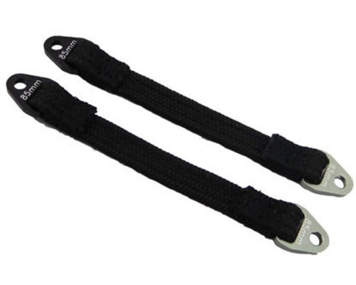 Hot Racing Suspension Travel Limit Straps 85mm, 2pcs HRASLS85T1801