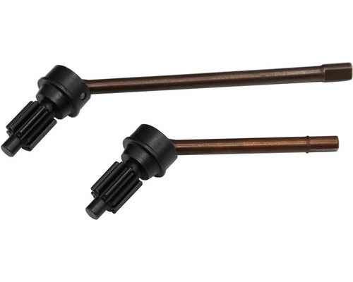 Hot Racing S2 Spring Steel Solid Front Axle w/ Gear, for Traxxas TRX4 HRASTRXF12SFG