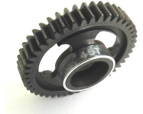 Steel Spur Gear, 45 Tooth, Silver, for Traxxas 1/16 Scale Steel Spur Gear, 45 Tooth, Silver, for Traxxas 1/16 Scale