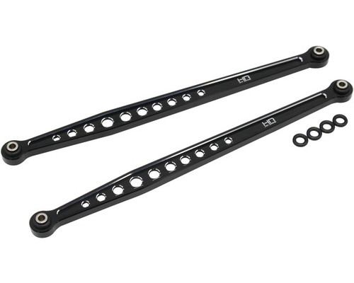 Hot Racing Black Aluminum Rear Upper Arms for Traxxas UDR HRATUDR56U01